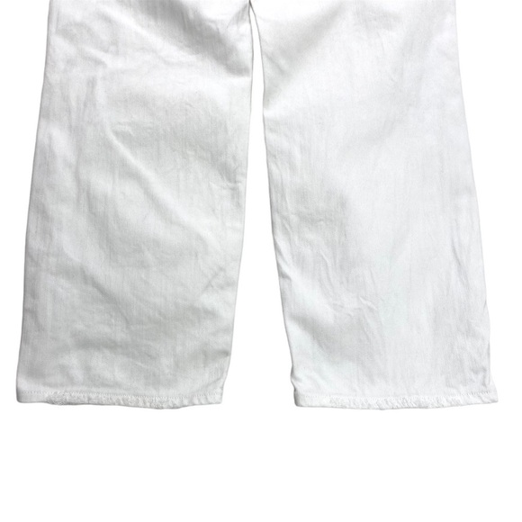 ALL Saints Hayden Boys Fit Distressed Boyfriend Jeans in White - Picture 8 of 10